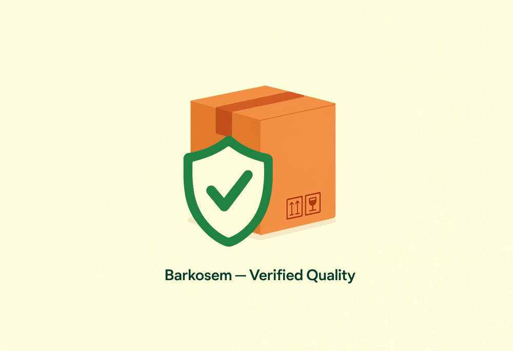 Verified quality products on Barkosem